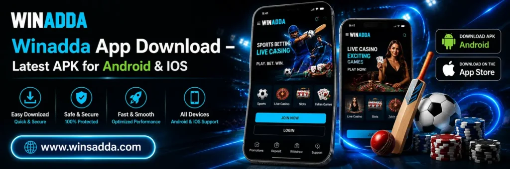Winadda App Download – Latest APK for Android & IOS