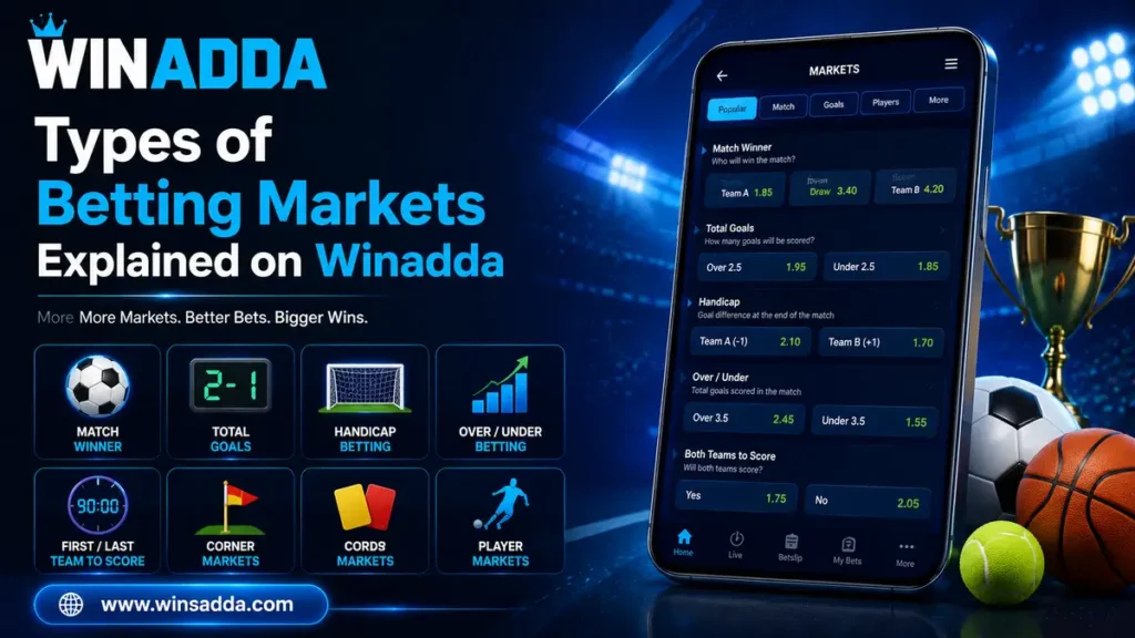 Types of Betting Markets Explained on Winadda